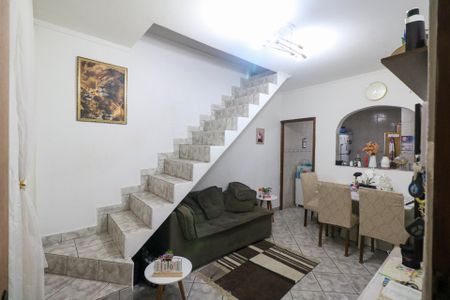 Sala de casa à venda com 2 quartos, 75m² em Piraporinha, Diadema