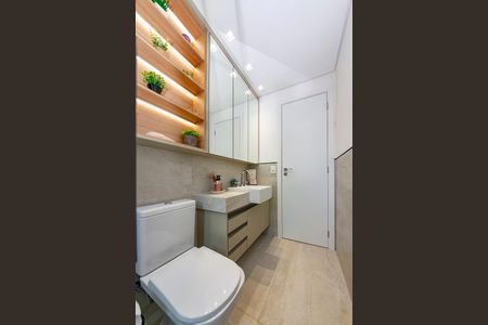 Apartamento para alugar com 82m², 2 quartos e 2 vagasBanheiro Social