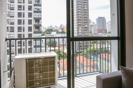 Apartamento para alugar com 40m², 2 quartos e sem vagaSacada