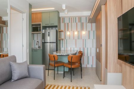 Apartamento para alugar com 40m², 2 quartos e sem vagaSala
