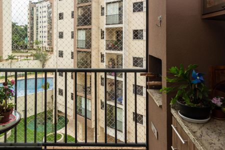Varanda da Sala de apartamento à venda com 3 quartos, 75m² em Jardim Umuarama, São Paulo