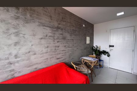 sala e cozinha de apartamento para alugar com 1 quarto, 33m² em Santo Amaro, São Paulo