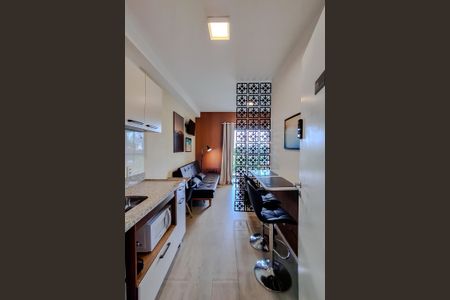 Studio à venda com 23m², 1 quarto e sem vagaCozinha