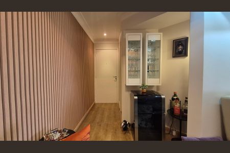 Sala de apartamento à venda com 3 quartos, 110m² em Vila Valparaíso, Santo André