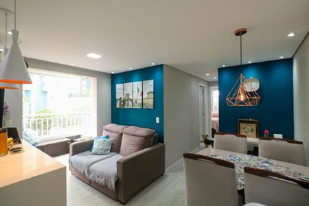 Sala de apartamento à venda com 2 quartos, 51m² em Centro, Diadema