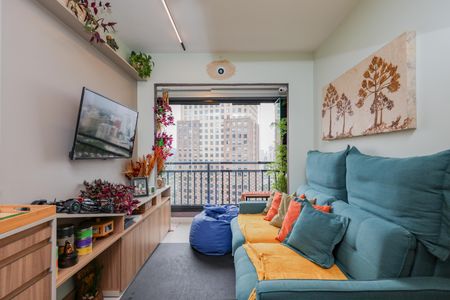 Apartamento para alugar com 40m², 2 quartos e sem vagaSala