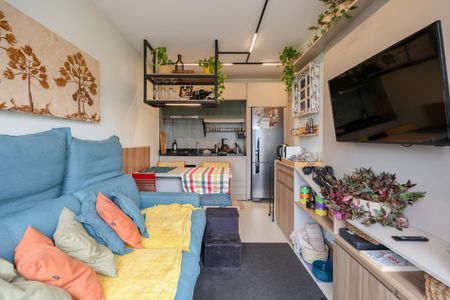 Sala de apartamento para alugar com 2 quartos, 40m² em Cidade Jardim, São Paulo