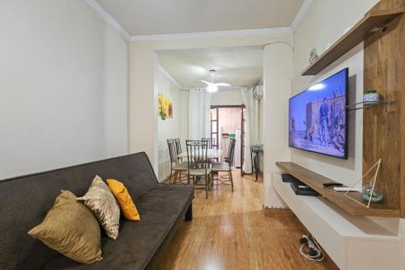 Sala de casa de condomínio para alugar com 2 quartos, 100m² em Jardim Vitoria, Guarujá