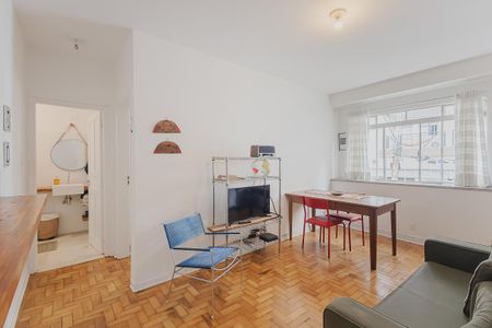 Sala de apartamento para alugar com 1 quarto, 47m² em Pinheiros, São Paulo