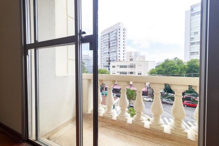 Sala - Varanda de apartamento para alugar com 2 quartos, 60m² em Campo Belo, São Paulo