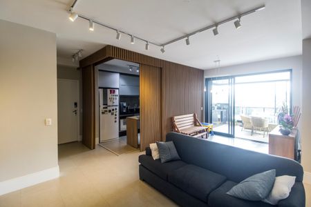 Sala  de apartamento à venda com 3 quartos, 112m² em Empresarial 18 do Forte, Barueri