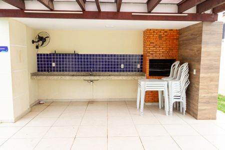 Casa de condomínio para alugar com 60m², 2 quartos e 1 vaga Casa de condomínio para alugar com 60m², 2 quartos e 1 vagaÁrea comum - Churrasqueira