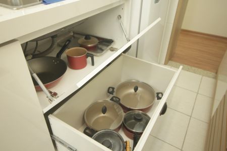 Studio à venda com 51m², 2 quartos e 1 vagaCozinha