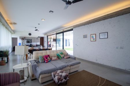 Sala  de casa de condomínio para alugar com 4 quartos, 369m² em Parque São Bento, Sorocaba