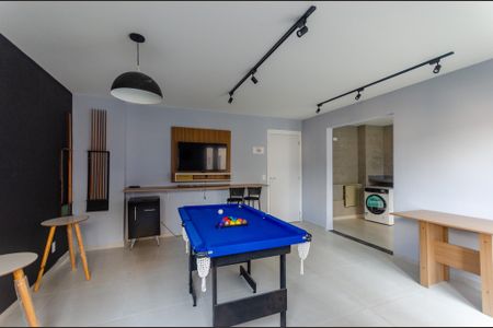 Apartamento à venda com 34m², 2 quartos e sem vaga Apartamento à venda com 34m², 2 quartos e sem vagaSalão de jogos