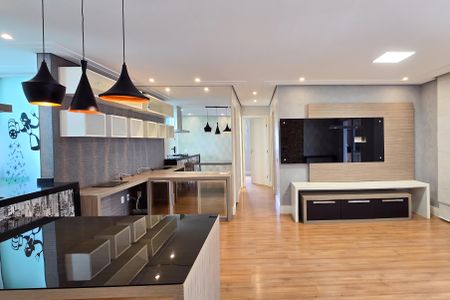 Sala de apartamento à venda com 3 quartos, 102m² em Baeta Neves, São Bernardo do Campo