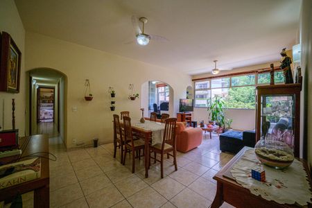 Sala de apartamento à venda com 4 quartos, 122m² em Grajaú, Rio de Janeiro