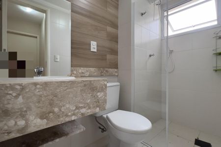 Banheiro da Suíte de apartamento à venda com 2 quartos, 80m² em Torres Tibagy, Guarulhos