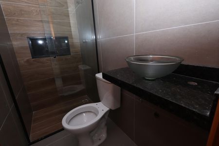 Banheiro de apartamento para alugar com 1 quarto, 30m² em Chácara Belenzinho, São Paulo