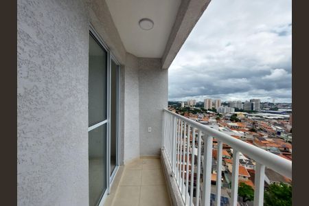 Varanda da Sala de apartamento à venda com 2 quartos, 42m² em Vila Isa, São Paulo