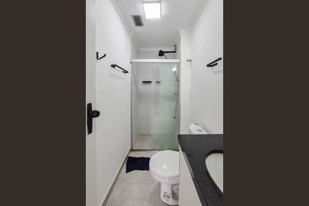 Studio para alugar com 40m², 1 quarto e 1 vaga Studio para alugar com 40m², 1 quarto e 1 vagaBanheiro da Suíte