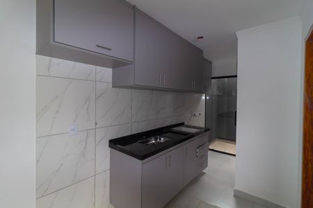 Cozinha de apartamento para alugar com 1 quarto, 30m² em Chácara Belenzinho, São Paulo
