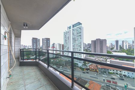 Varanda de apartamento para alugar com 3 quartos, 133m² em Brooklin, São Paulo