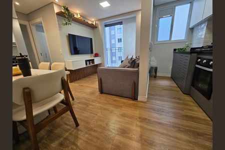 Sala de apartamento à venda com 2 quartos, 42m² em Santo Amaro, São Paulo