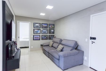 sala de apartamento à venda com 1 quarto, 52m² em Vila Castela, Nova Lima