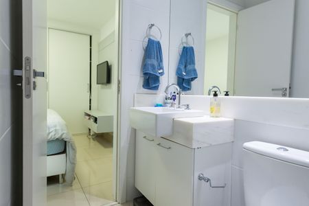 Apartamento à venda com 52m², 1 quarto e 1 vagaBanheiro suite 