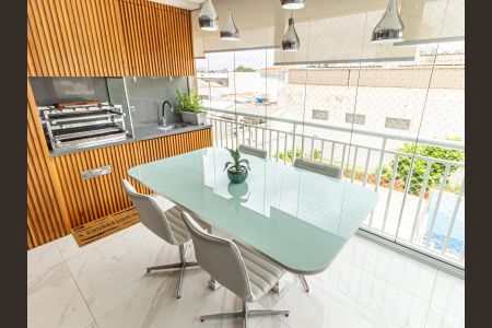 Varanda de apartamento à venda com 2 quartos, 80m² em Vila Bertioga, São Paulo