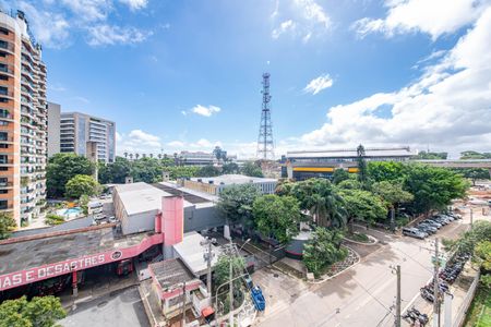 Varanda - Vista de apartamento para alugar com 1 quarto, 50m² em Campo Belo, São Paulo