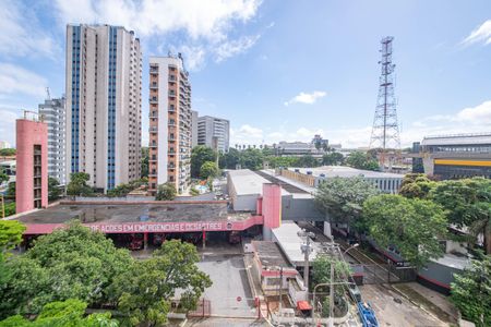 Varanda - Vista de apartamento para alugar com 1 quarto, 50m² em Campo Belo, São Paulo