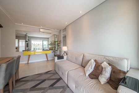 Sala de apartamento para alugar com 1 quarto, 50m² em Campo Belo, São Paulo