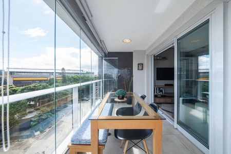 Apartamento para alugar com 50m², 1 quarto e 1 vaga Apartamento para alugar com 50m², 1 quarto e 1 vagaVaranda