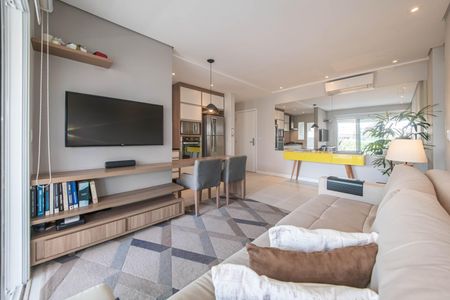 Sala de apartamento para alugar com 1 quarto, 50m² em Campo Belo, São Paulo