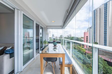 Varanda de apartamento para alugar com 1 quarto, 50m² em Campo Belo, São Paulo