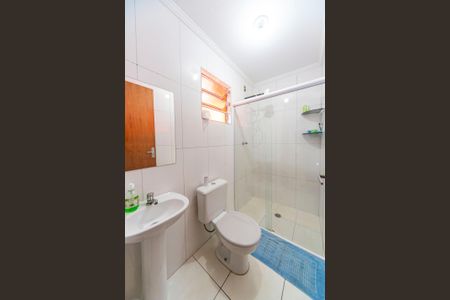 Banheiro de casa para alugar com 1 quarto, 30m² em Jardim Irene, Santo André