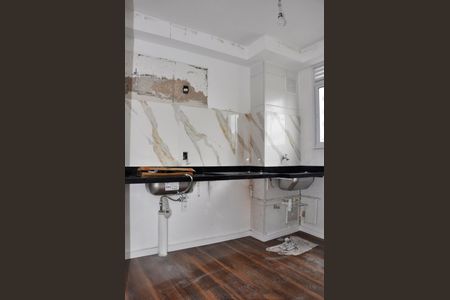 Apartamento à venda com 40m², 2 quartos e sem vagaDetalhe - Cozinha Americana e Área de Serviço