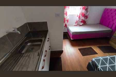 Studio para alugar com 21m², 1 quarto e sem vagaCozinha 
