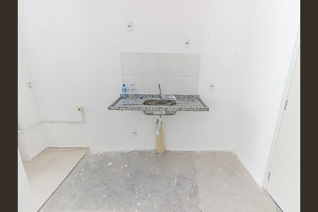 Apartamento à venda com 39m², 2 quartos e sem vaga Apartamento à venda com 39m², 2 quartos e sem vagaCozinha e Área de Serviço