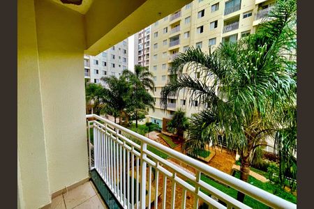 Varanda da Sala de apartamento à venda com 3 quartos, 65m² em Vila Adelaide Perella, Guarulhos