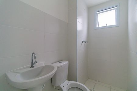 Apartamento para alugar com 45m², 2 quartos e 1 vagaSuite - Banheiro