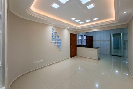 Sala de casa para alugar com 3 quartos, 70m² em Jardim Guaramar, Praia Grande