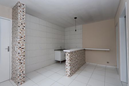 Sala e Cozinha de apartamento para alugar com 1 quarto, 38m² em Chácara Belenzinho, São Paulo