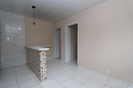 Sala e Cozinha de apartamento para alugar com 1 quarto, 38m² em Chácara Belenzinho, São Paulo