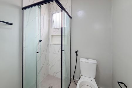 Apartamento para alugar com 65m², 1 quarto e sem vagaBanheiro da Suíte