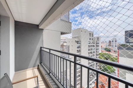 Varanda de kitnet/studio para alugar com 1 quarto, 21m² em Vila Mariana, São Paulo