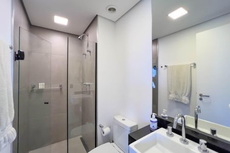 Studio para alugar com 21m², 1 quarto e sem vaga Studio para alugar com 21m², 1 quarto e sem vagaBanheiro