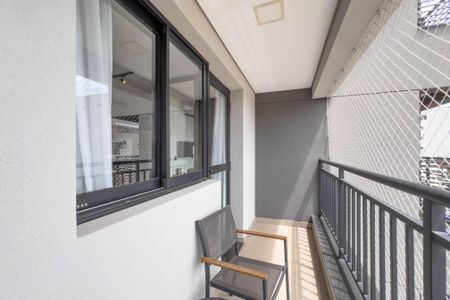 Studio para alugar com 21m², 1 quarto e sem vaga Studio para alugar com 21m², 1 quarto e sem vagaVaranda